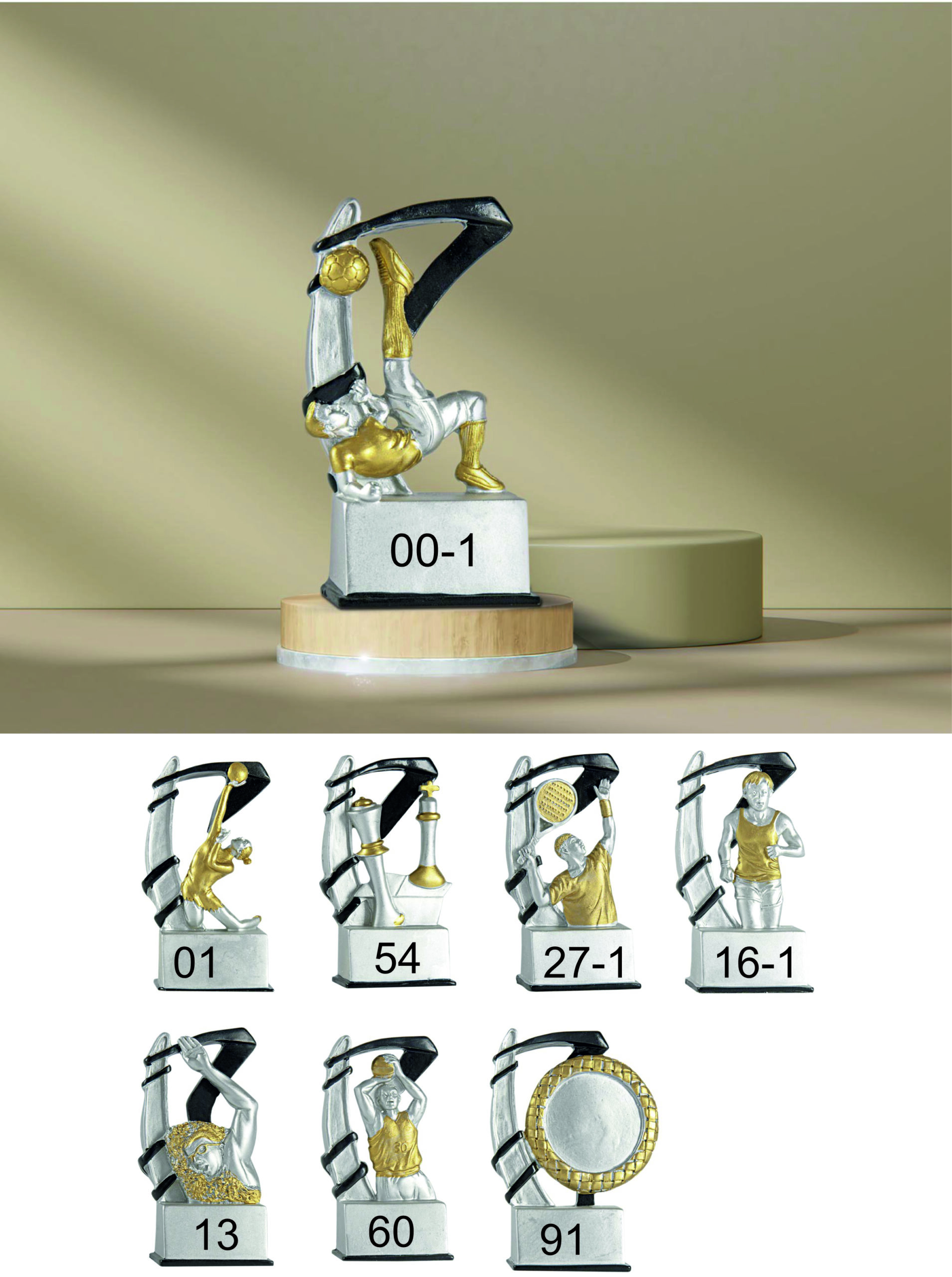 Trofeos Participación Deportes 6196
