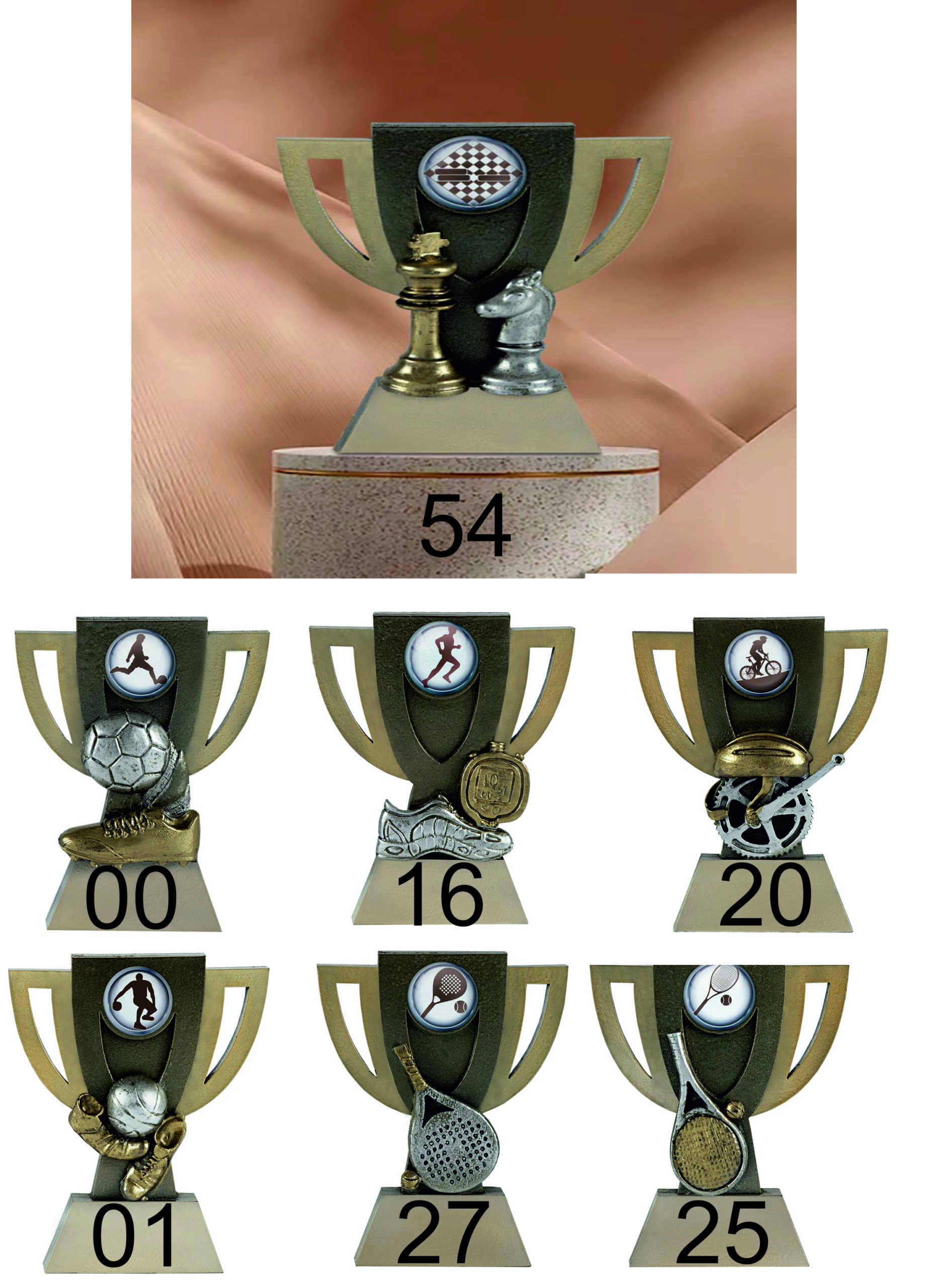 Trofeo Participación Deportes 6198