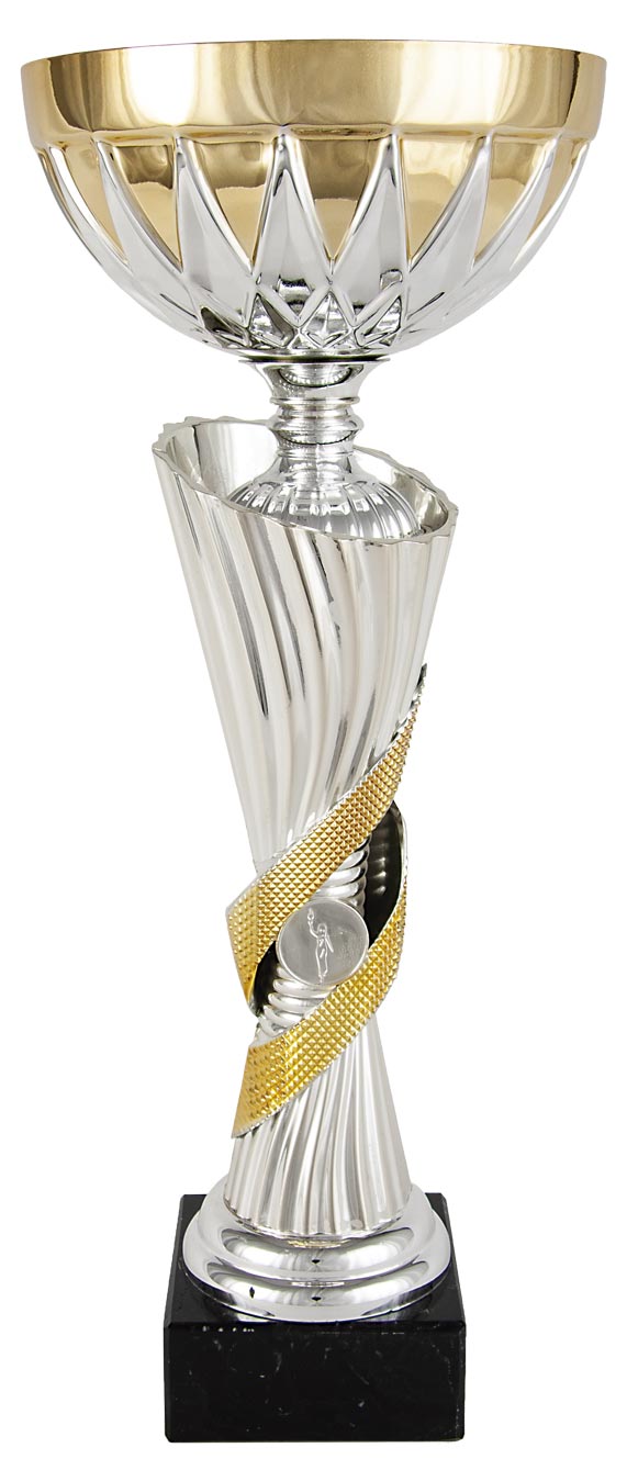 Trofeo Comercial Para Disco Plateado y Dorado 6237